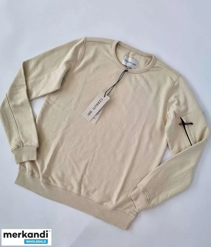 010029 Sudaderas de hombre Cerruti 1881. Composición de la mayoría de los modelos 100% algodón
