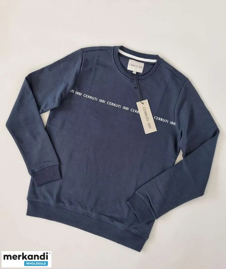 010029 Sudaderas de hombre Cerruti 1881. Composición de la mayoría de los modelos 100% algodón