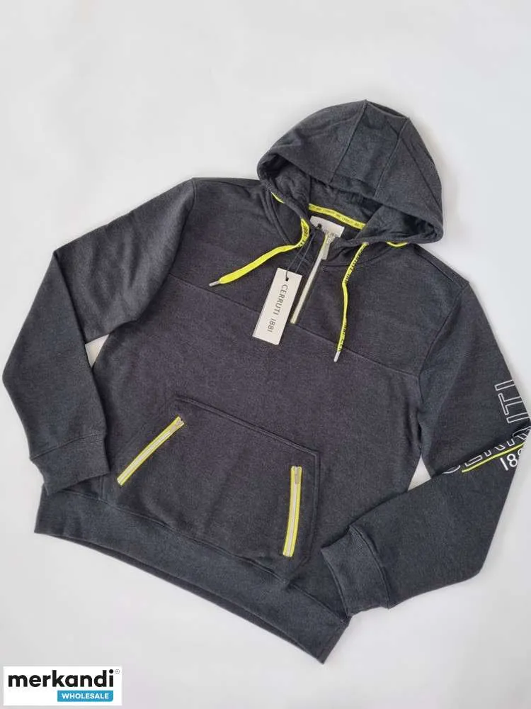 010029 Sudaderas de hombre Cerruti 1881. Composición de la mayoría de los modelos 100% algodón