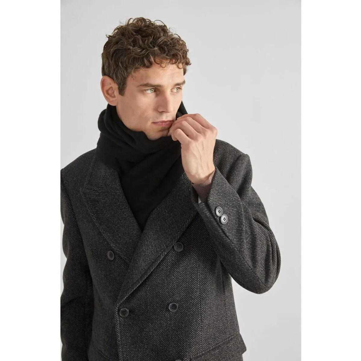 16089380 ARCHIVE DB WOOL COATDARK GREY