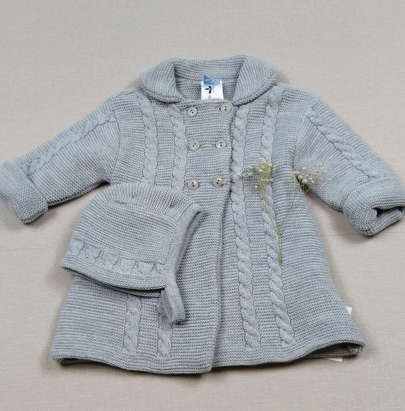 Abrigo+capota irene asga textil