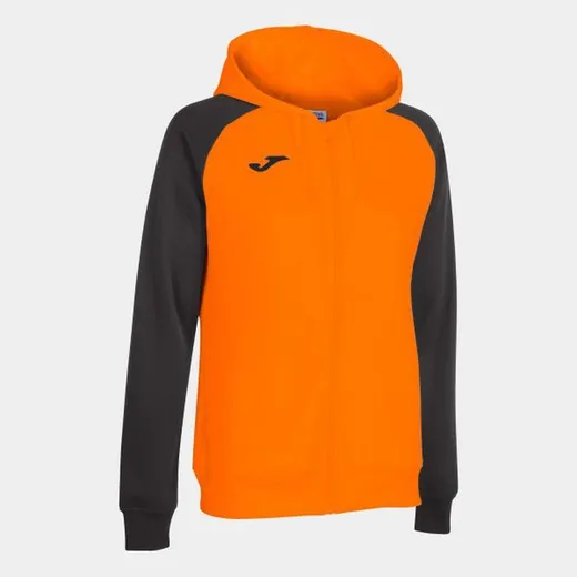 ACADEMY IV ZIPUP HOODIE ORANGE BLACK