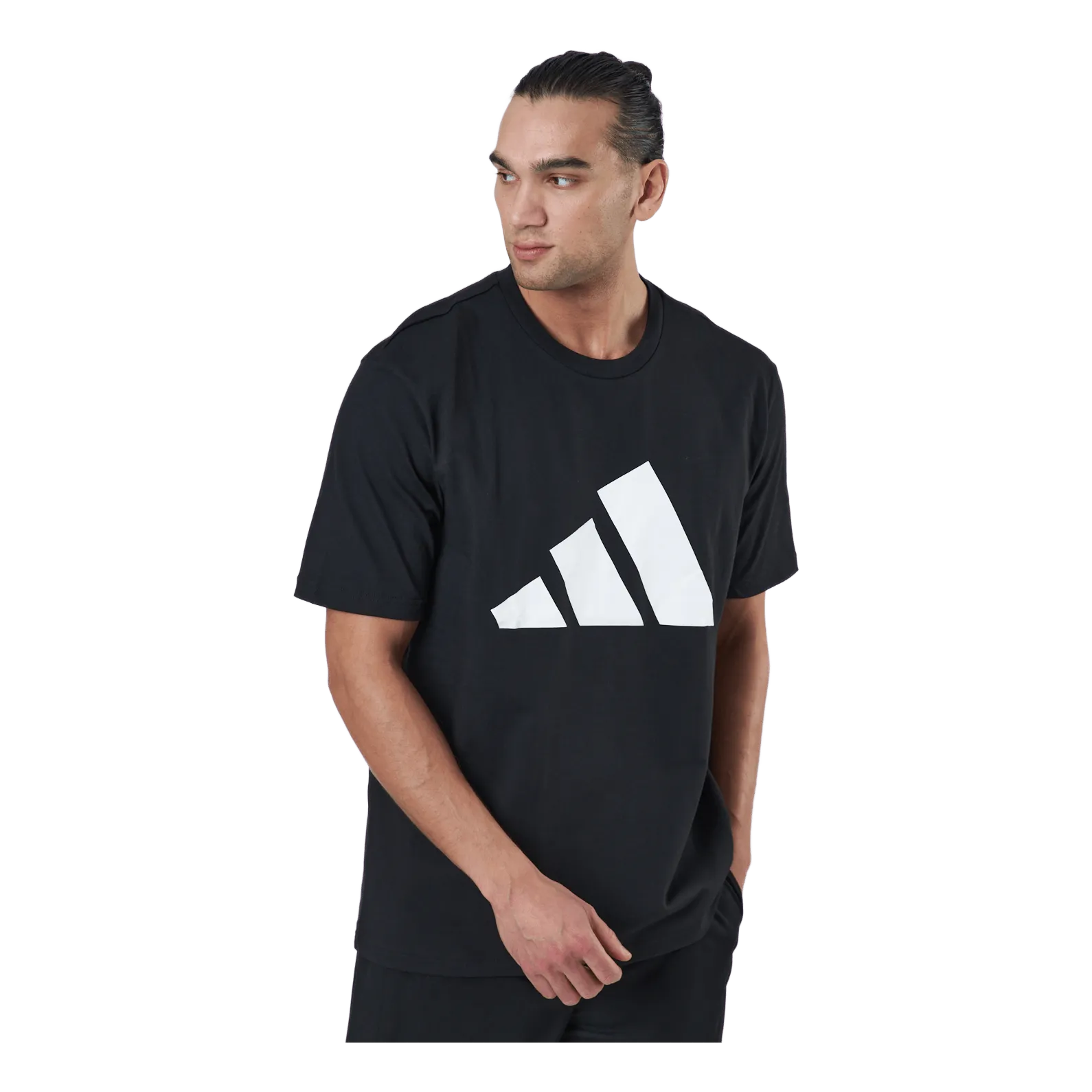 Adidas Sportswear Future Icons Three Bar Tee Black