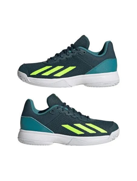 ADIDAS Zapatillas Courtflash Junior Arctic Night/Lucid Lemon/Arctic Fusion