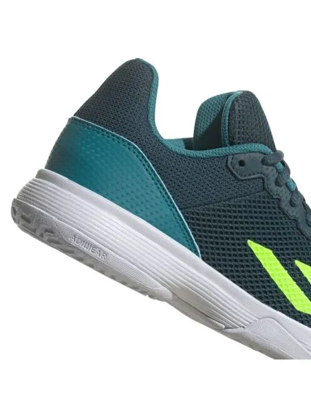 ADIDAS Zapatillas Courtflash Junior Arctic Night/Lucid Lemon/Arctic Fusion