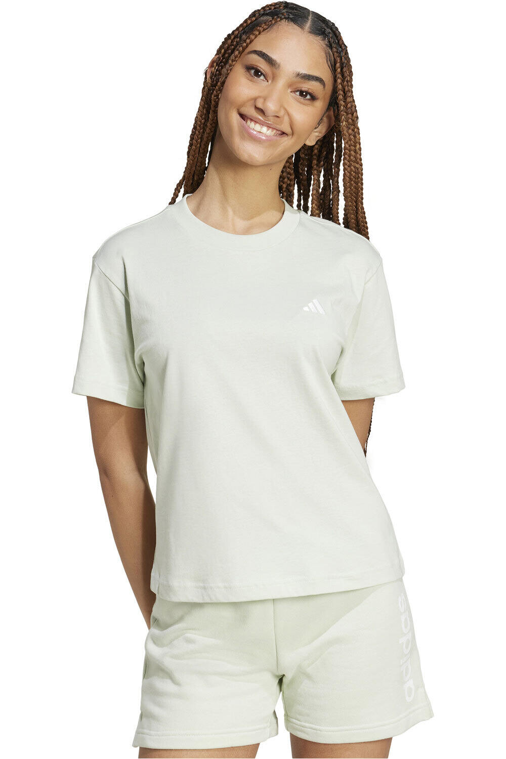 adidas ESSENTIALS SMALL LOGO Camiseta Manga Corta Mujer