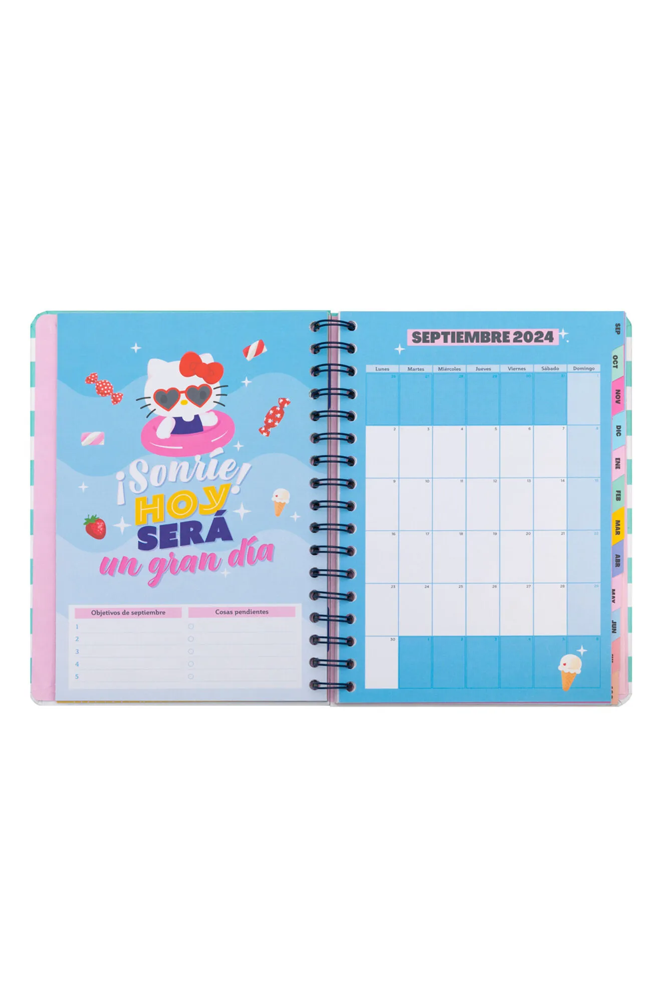 AGENDA 202425 HELLO KITTY X MR. WONDERFUL  365 D&IACUTE;AS FANT&AACUTE;STICOS