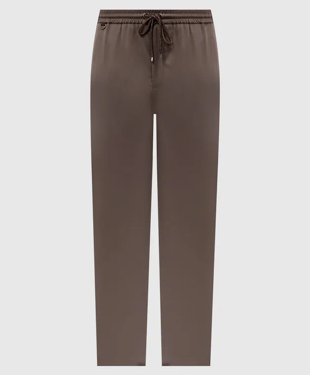 Agnona Brown pants made of wool