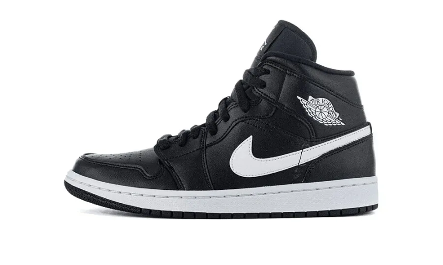 Air Jordan 1 Mid 'Black White'