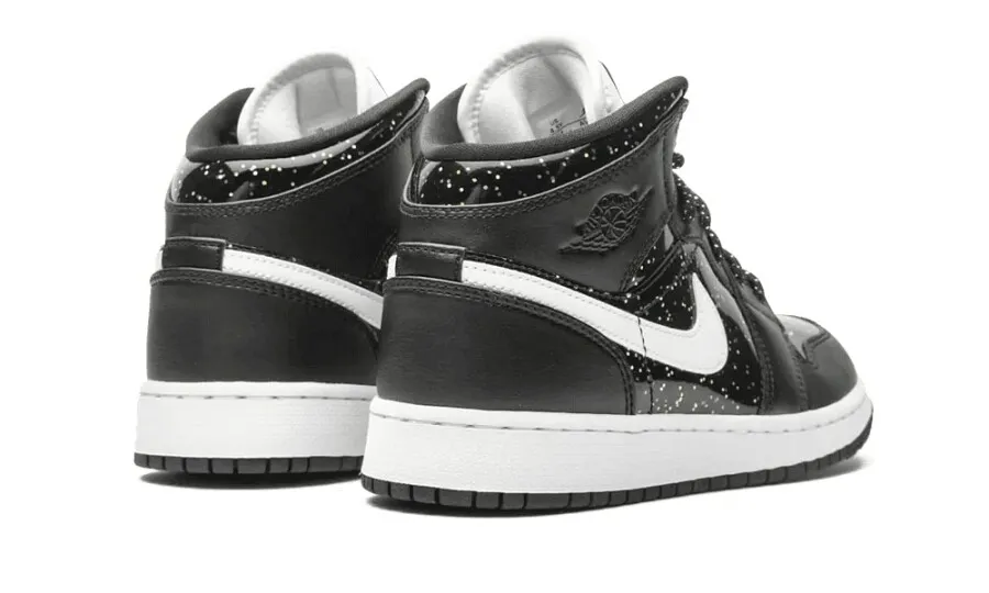 Air Jordan 1 Mid Black Speckle (GS)
