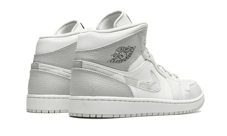 Air Jordan 1 Mid Grey Camo