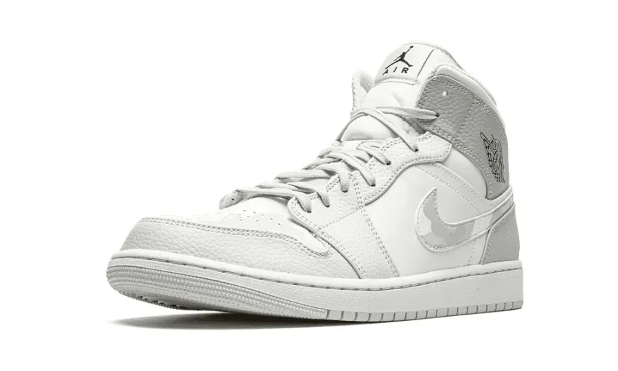 Air Jordan 1 Mid Grey Camo