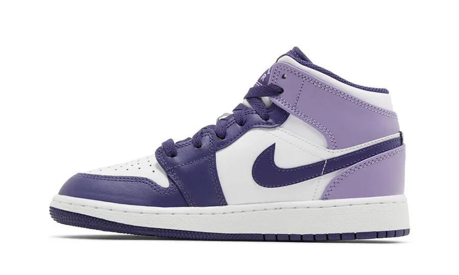 Air Jordan 1 Mid GS 'Sky J Purple'