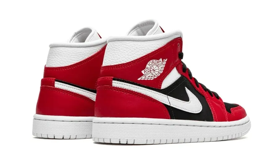 Air Jordan 1 Mid Gym Red Black (W)