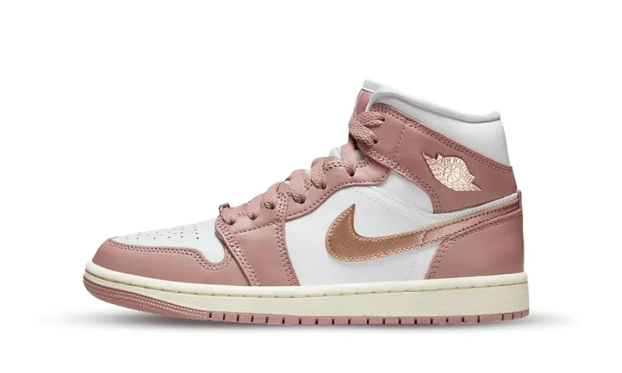 Air Jordan 1 Mid SE 'Red Stardust' (W)