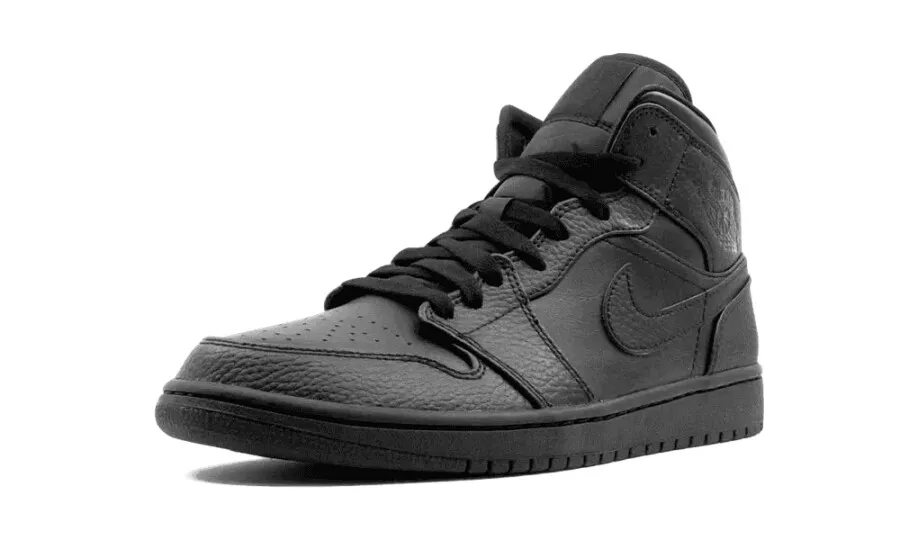 Air Jordan 1 Mid Triple Black