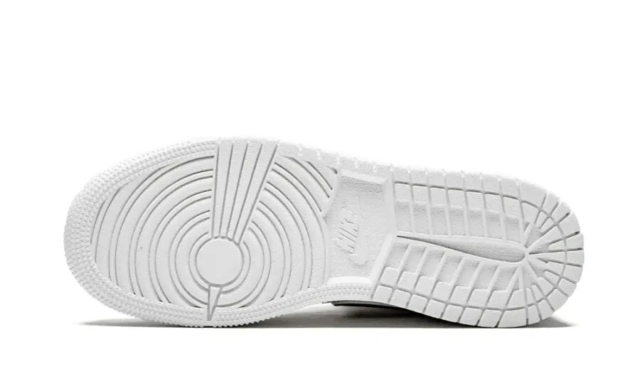 Air Jordan 1 Mid White Black Gym Red (GS)