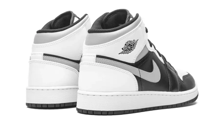 Air Jordan 1 Mid White Shadow (GS)