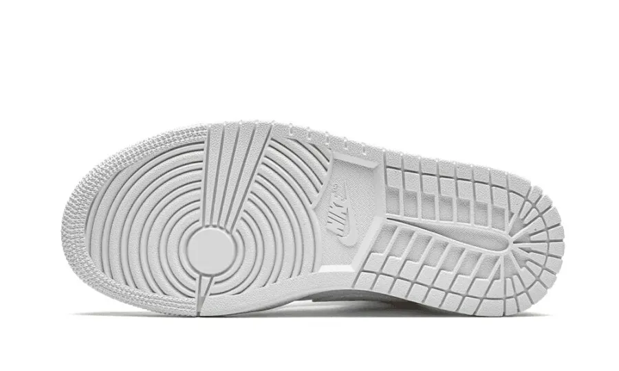 Air Jordan 1 Mid White Snakeskin (W)