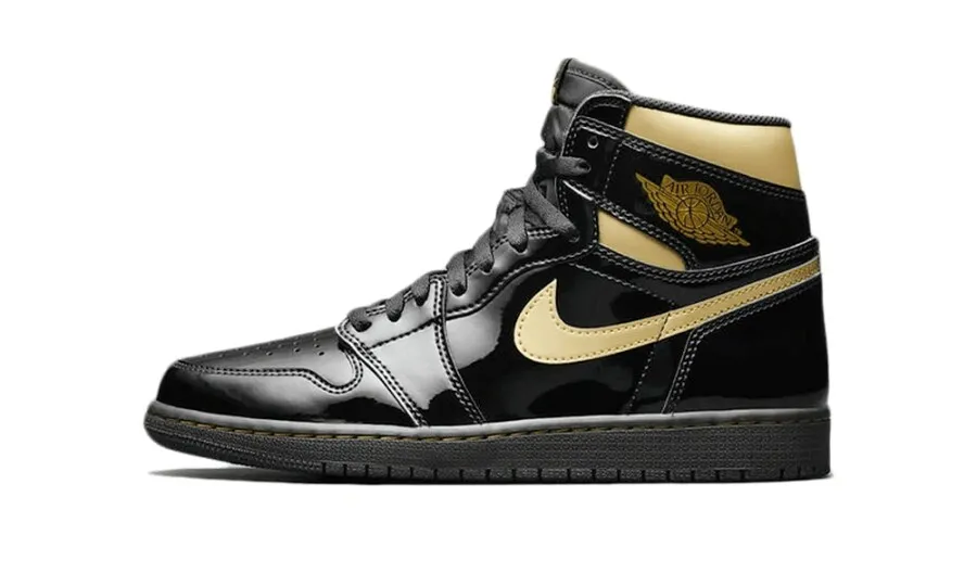 Air Jordan 1 Retro High Black Metallic Gold (2020)