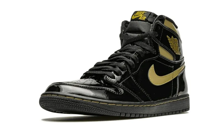 Air Jordan 1 Retro High Black Metallic Gold (2020)