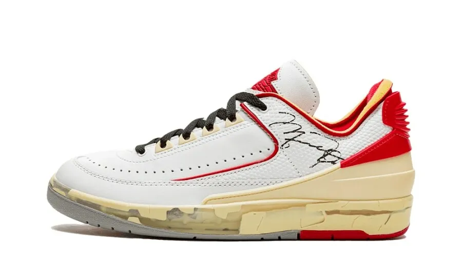 AIR JORDAN 2 RETRO LOW SP OFFWHITE WHITE RED