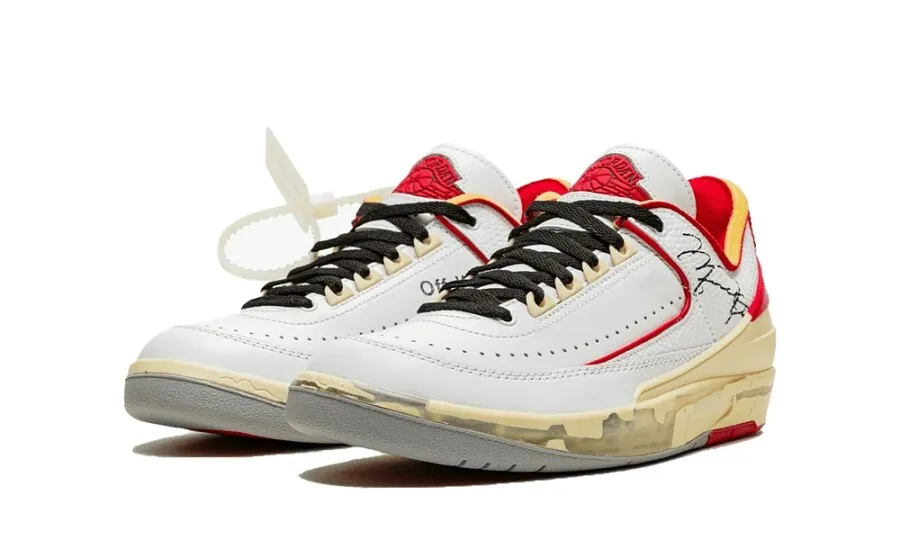 AIR JORDAN 2 RETRO LOW SP OFFWHITE WHITE RED