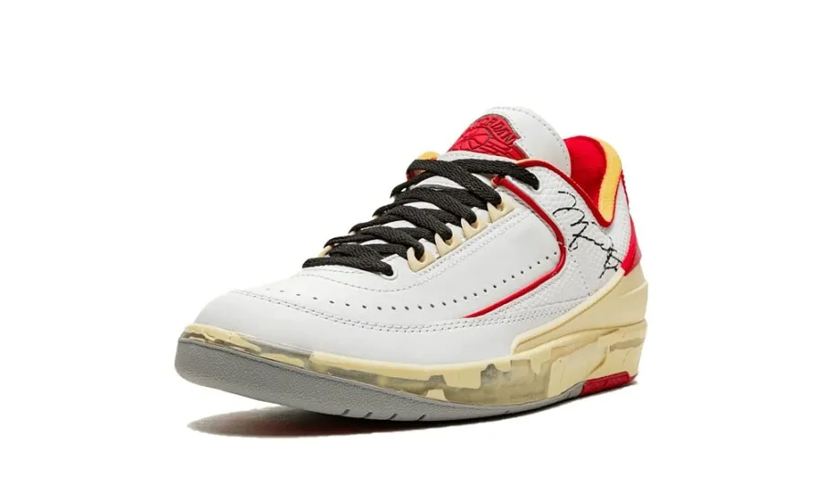 AIR JORDAN 2 RETRO LOW SP OFFWHITE WHITE RED