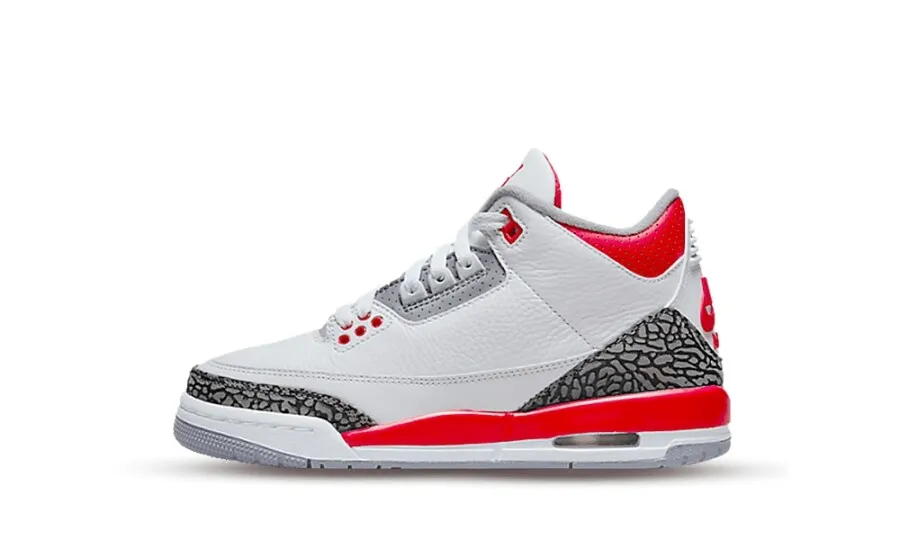 Air Jordan 3 Retro GS Fire Red (2022)