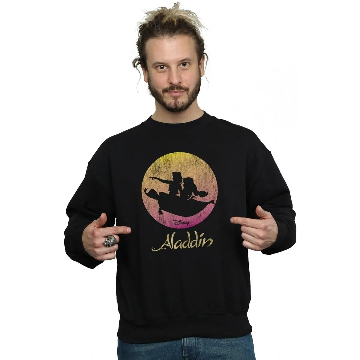 Aladdin Flying Sunset