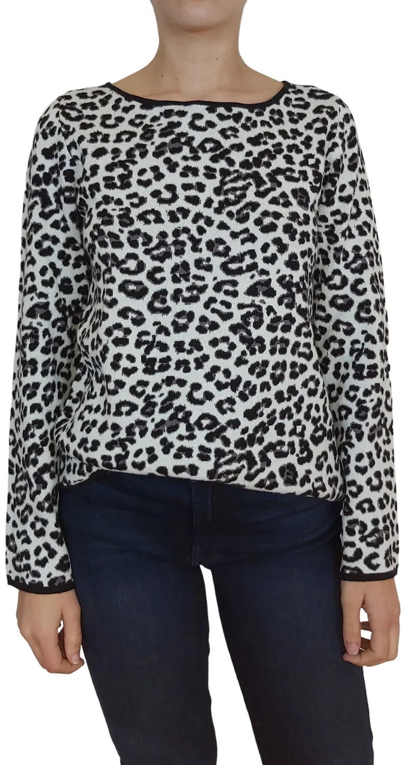 ANN TAYLOR Sweater Animal Print