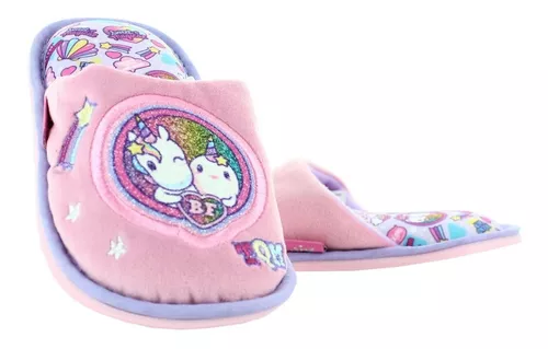 Arra Pantufla Onix Rosa Para Niña 79620