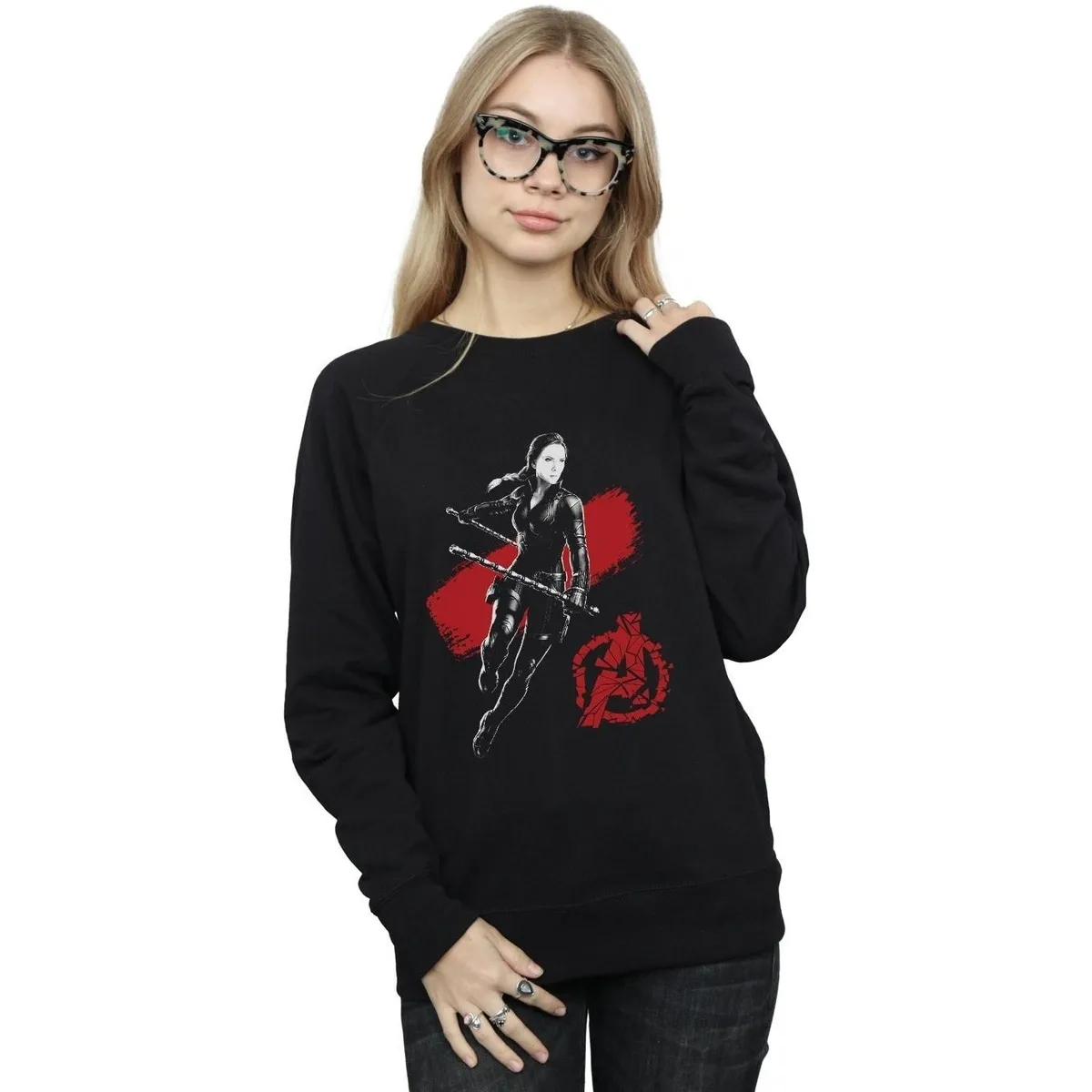 Avengers Endgame Mono Black Widow