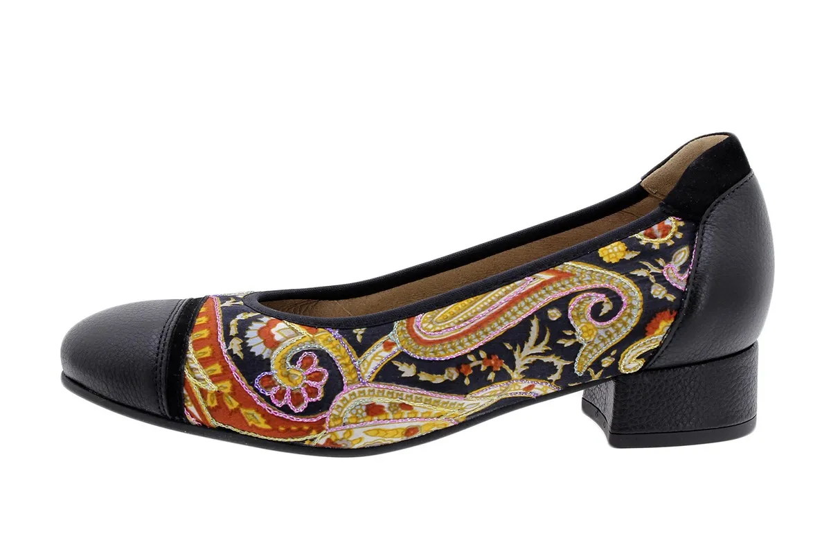 Ballerina Black Leather 185523T
