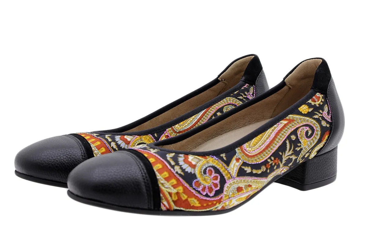 Ballerina Black Leather 185523T