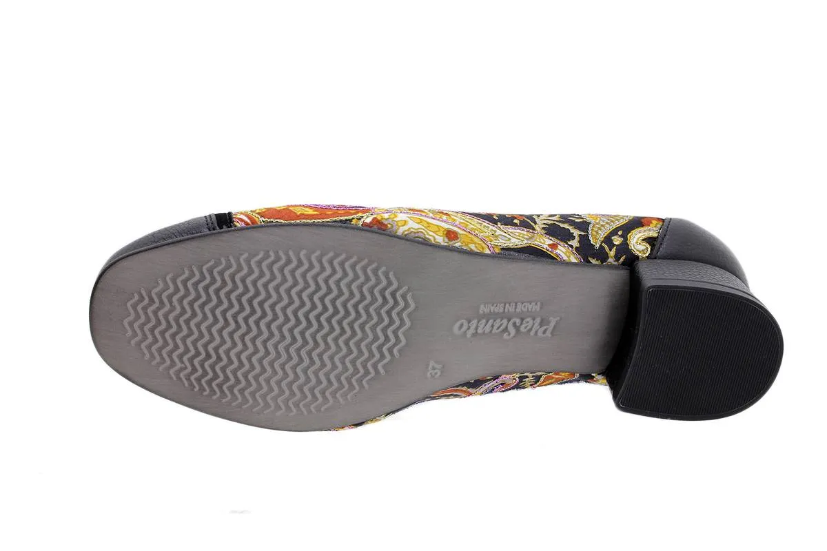 Ballerina Black Leather 185523T