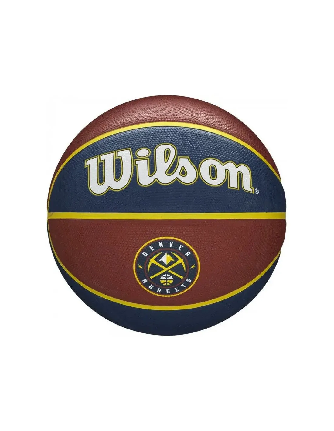 Balón de baloncesto Wilson NBA Tribute Nuggets Brown