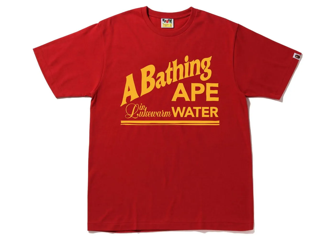 BAPE BAPE Archive Graphic #12 Tee Red
