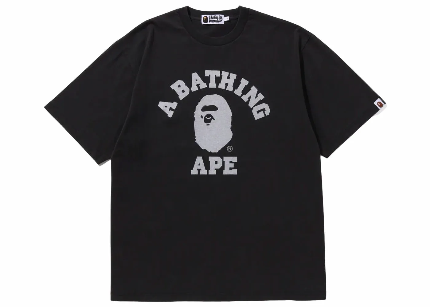 BAPE BAPE College Overdye Tee Black