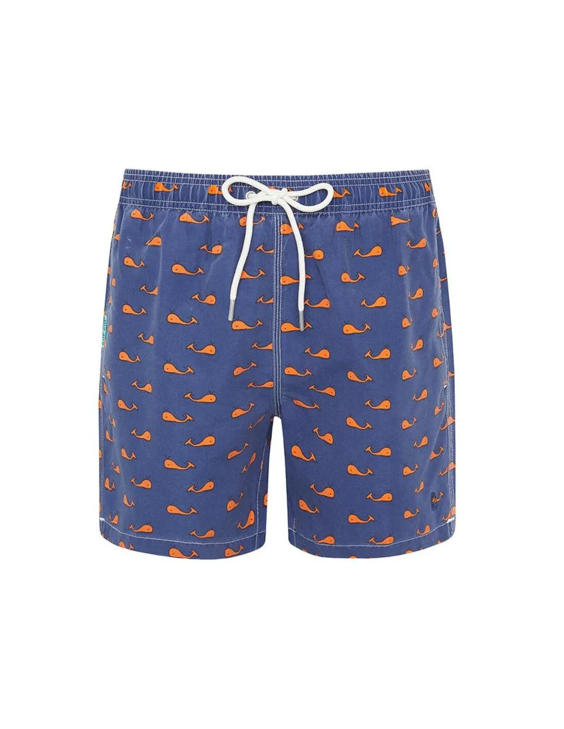 BAÑADOR ESTAMPADO BALLENA AZUL KIFFKIFF