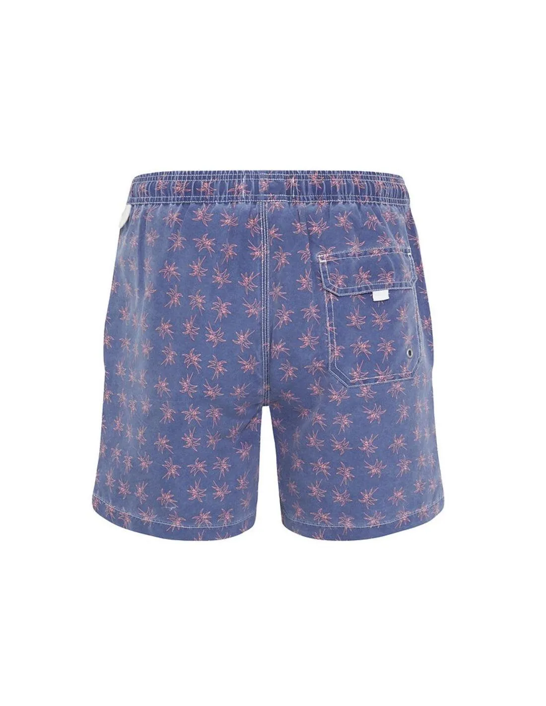 BAÑADOR ESTAMPADO PALMERITAS AZUL KIFFKIFF
