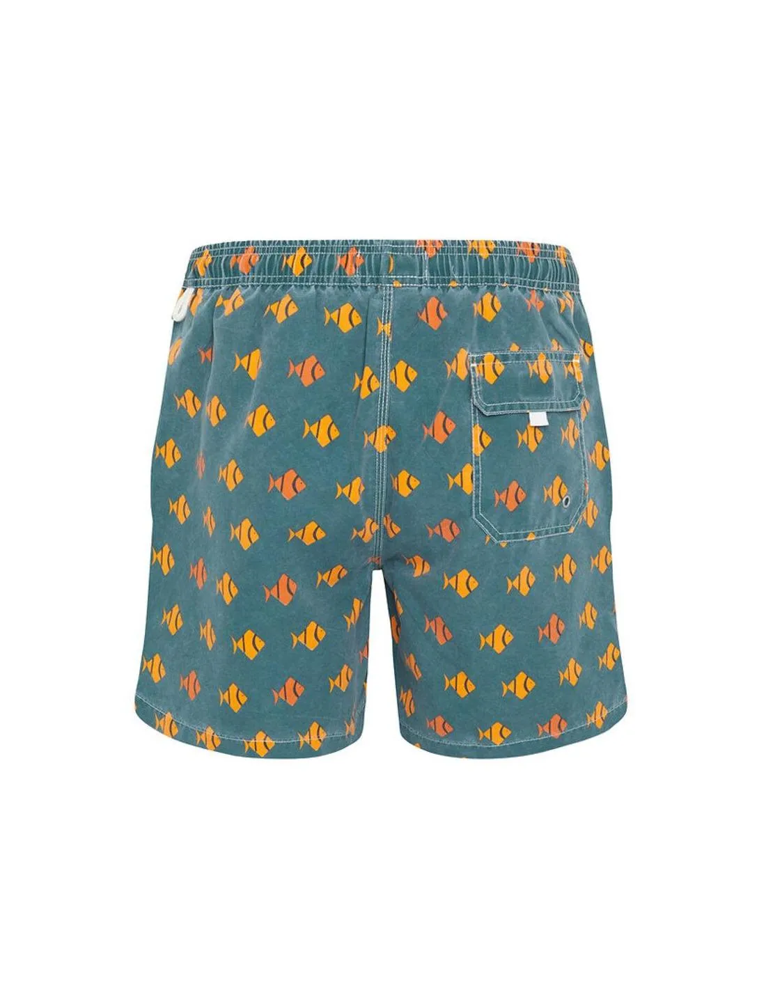 BAÑADOR ESTAMPADO PECES VERDE KIFFKIFF