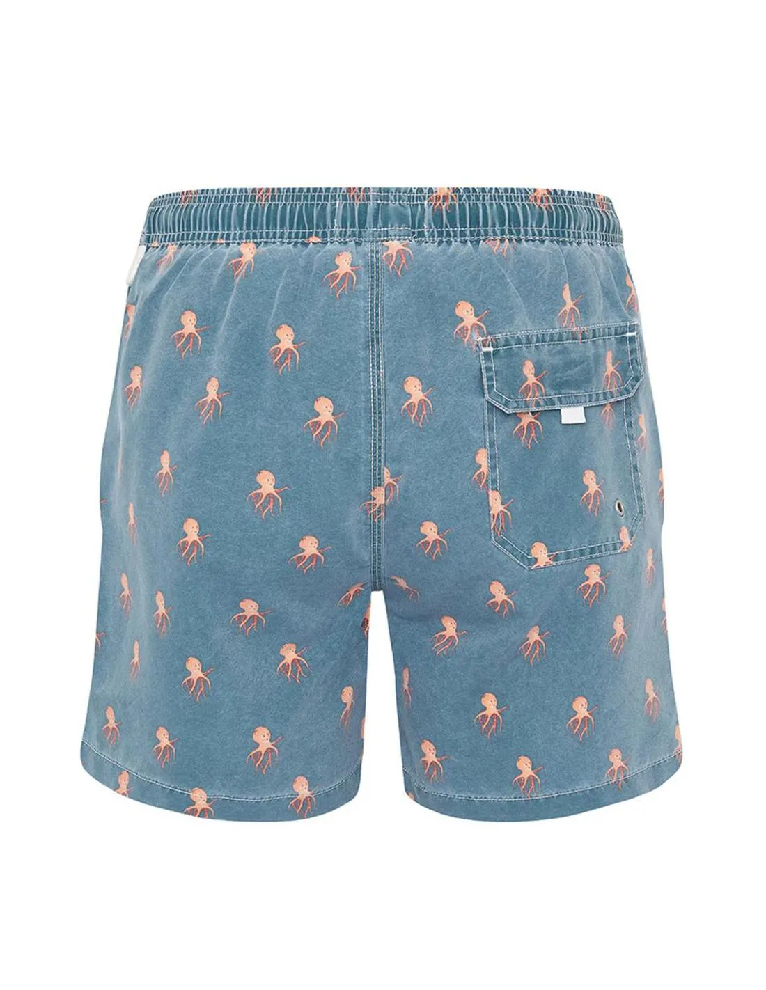 BAÑADOR ESTAMPADO PULPO VERDE KIFFKIFF