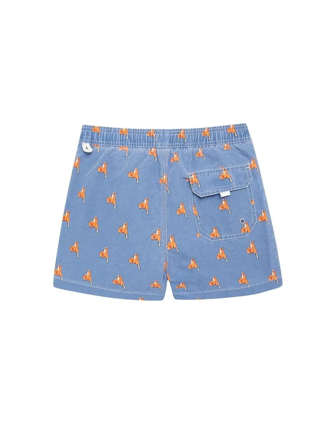 BAÑADOR ESTAMPADO VESPAS AZUL KIFFKIFF