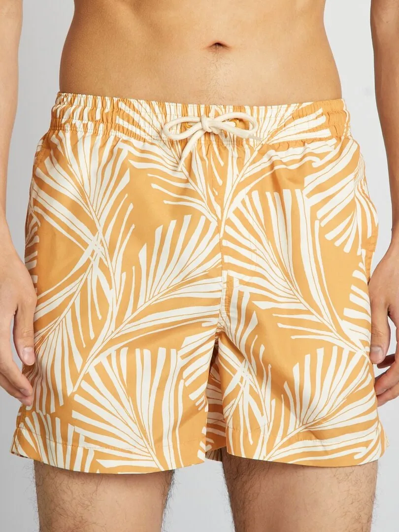 BAñADOR ESTAMPADO  AMARILLO
