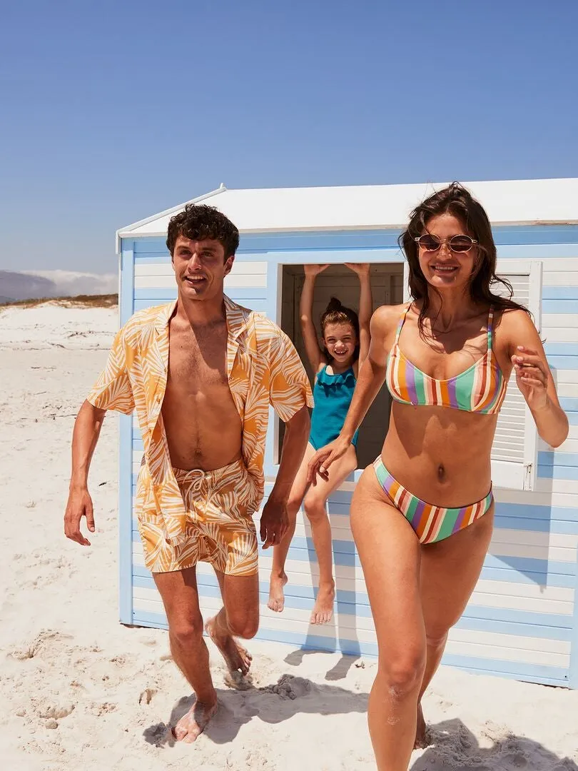 BAñADOR ESTAMPADO  AMARILLO