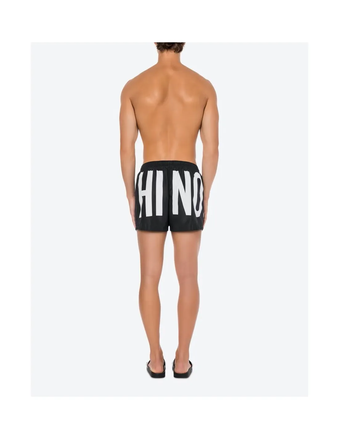 Bañador Maxi Logo Negro