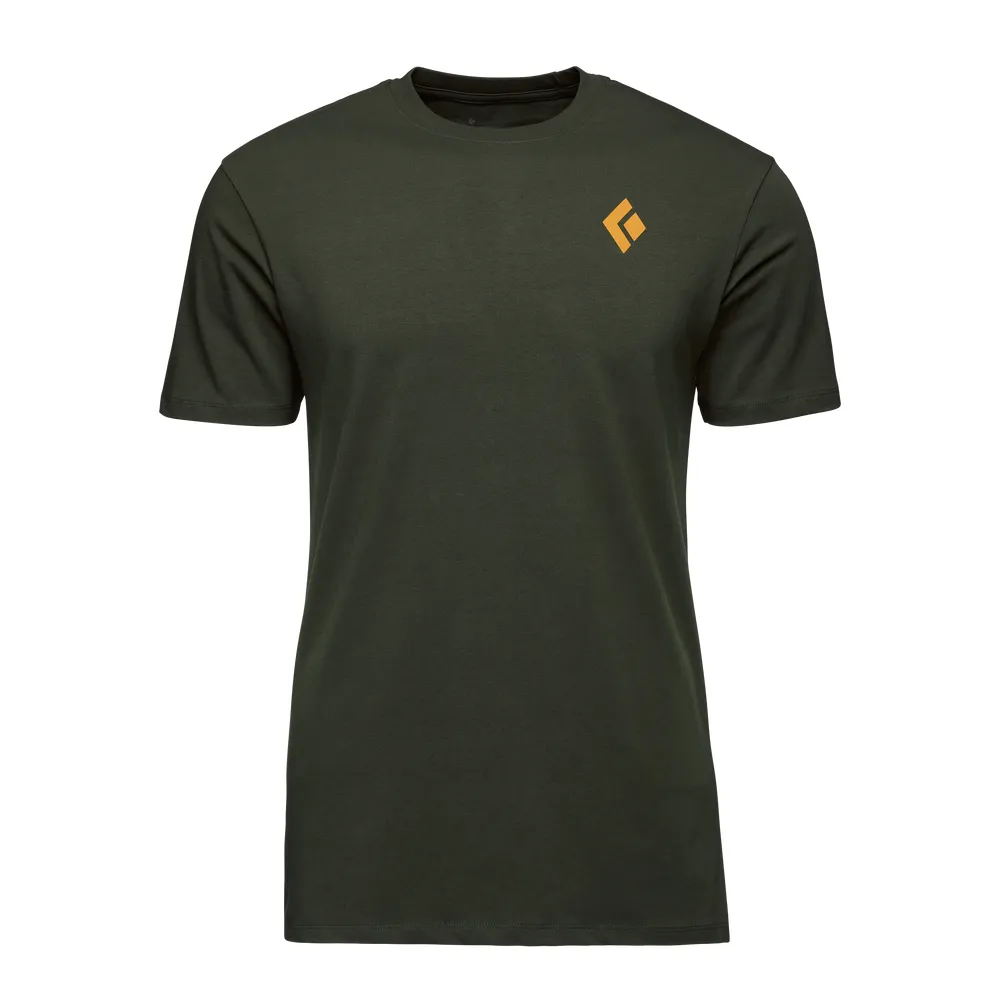 BD M BD MOUNTAIN BADGE SS TEE Cypress
