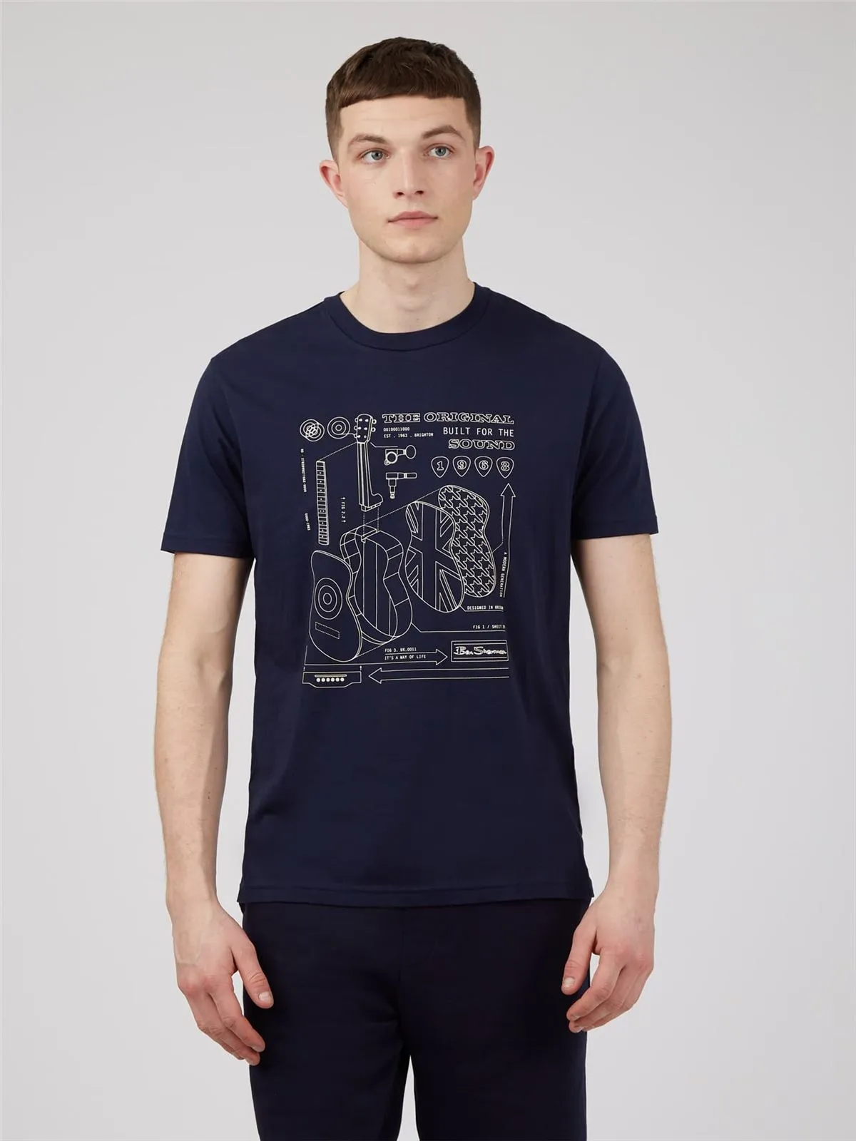 BEN SHERMAN EXPLODED GUITAR TEE