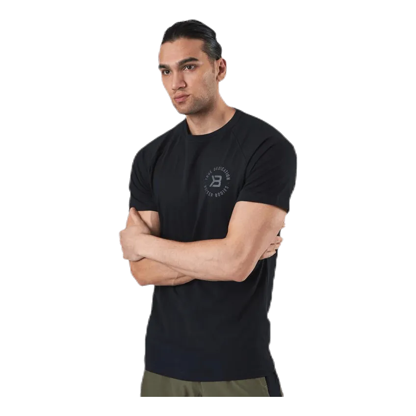 Better Bodies Gym Tapered Tee Black